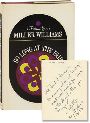 Book #104759] So Long at the Fair (First Edition, signed in the year of publication). Miller...