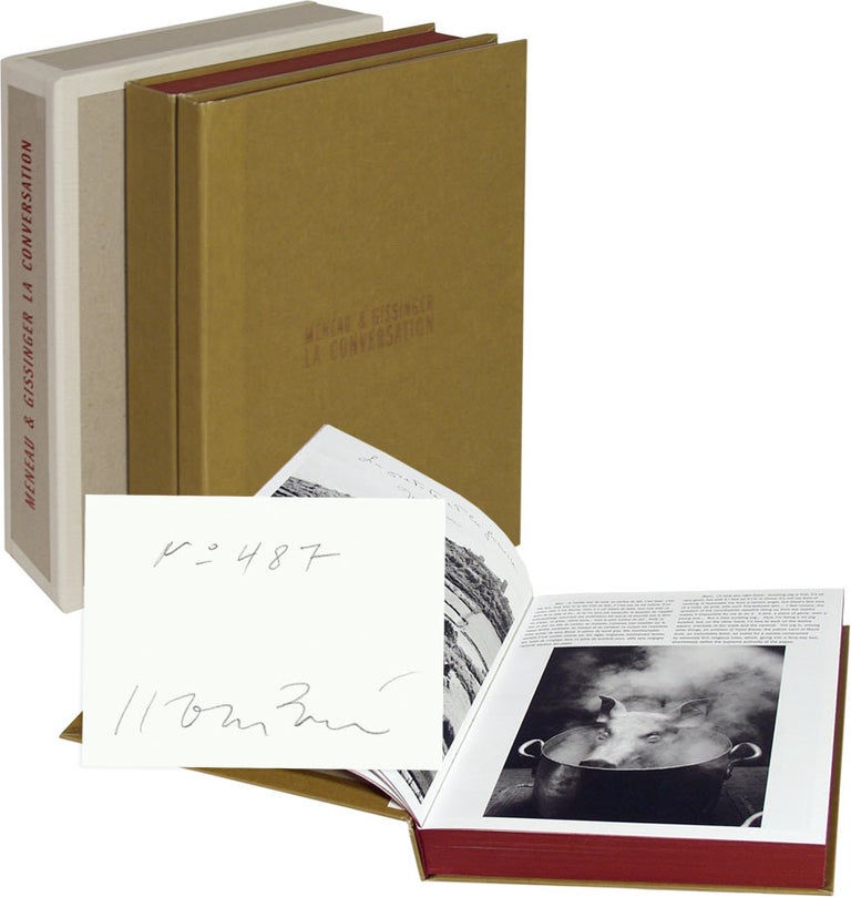 Book #104936] La Conversation (Signed Limited Edition). Hans Gissinger
