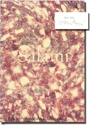Book #104959] Salami (First Edition, signed and limited to 500 copies). Hans Gissinger