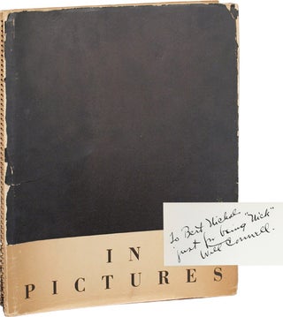 Book #107104] In Pictures: A Hollywood Satire (Signed First Edition). Will Connell, Patterson...
