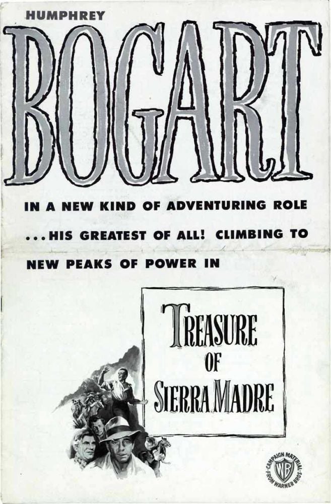 [Book #107419] Treasure of the Sierra Madre. Film Pressbooks.