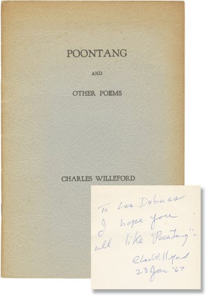 Book #107464] Poontang (Signed First Edition). Charles Willeford