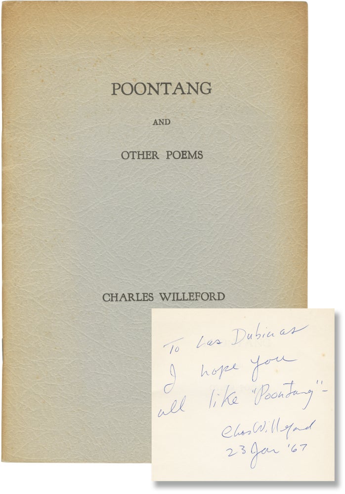 [Book #107464] Poontang. Charles Willeford.