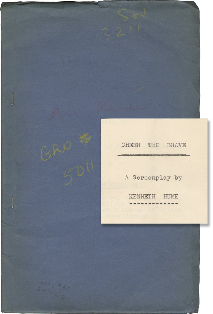 [Book #107868] Cheer the Brave. Kenneth Hume, Elsie Randolph Geoffrey Keen, screenwriter director, starring.