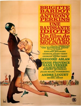 Book #108017] Une ravissante idiote [The Ravishing Idiot, Agent 38-24-36] (Original French Film...