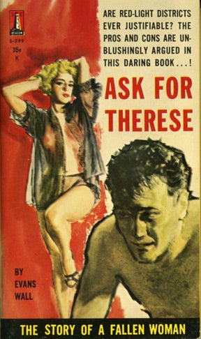 Book #111117] Ask For Therese (First Edition). Evans Wall