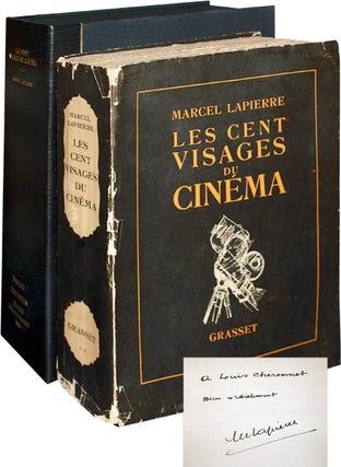 Book #113213] Les Cent Visages du Cinema (Signed First Edition). Marcel LaPierre