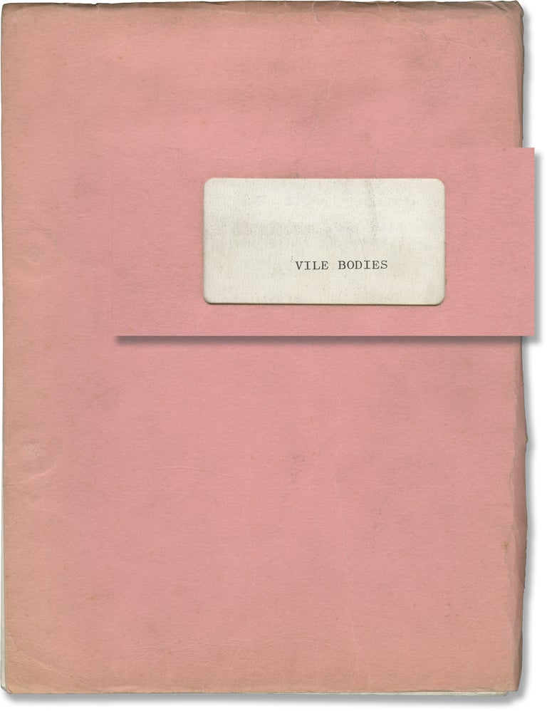 [Book #117917] Vile Bodies. Evelyn Waugh, John Wells, novel, screenwriter.