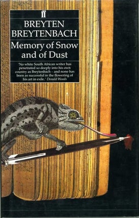 Book #119110] Memory of Snow and of Dust (First UK Edition). Breyten Breytenbach