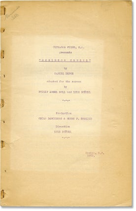 Book #121979] Robinson Crusoe (Original screenplay for the 1954 film, with seven still...