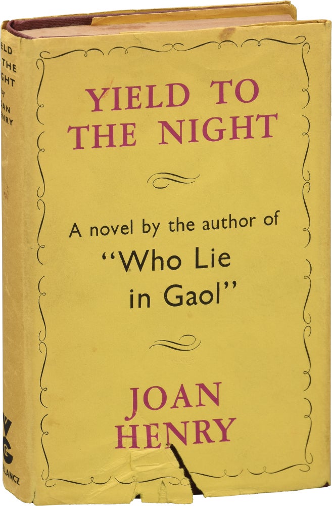 Book #122067] Yield to the Night (First UK Edition). Joan Henry