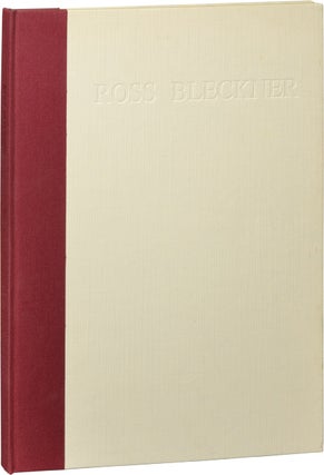 Book #122256] Flowers (First Edition, one of 250 copies). Ross Bleckner