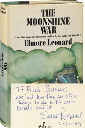 Book #124143] The Moonshine War (Signed First Edition, the dedication copy). Elmore Leonard