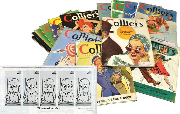 Book #125048] "The Little Man with the Eyes" in 37 issues of Collier's Magazine 1940-1942....