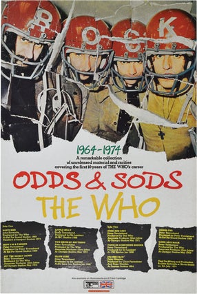 Book #125091] Odds and Sods (Original poster for the 1974 album). The Who