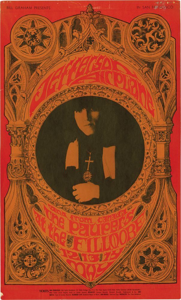 Book #125803] Jefferson Airplane and The Paupers at the Fillmore West, May 12-14, 1967 (Original...