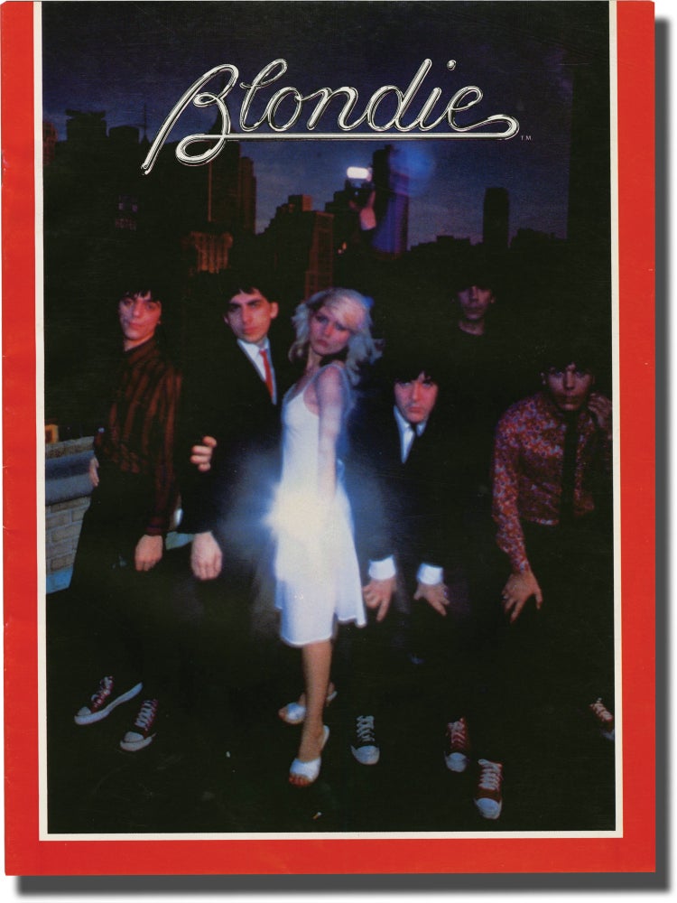 Book #127565] Parallel Lines (Original pressbook for the 1978 tour). Blondie