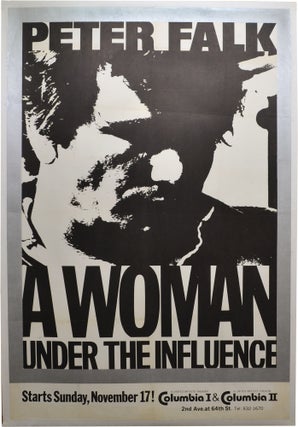 Book #127792] A Woman Under the Influence (Original New York Premiere poster). John Cassavetes,...