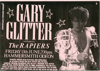 Book #128020] Camouflage Present Gary Glitter with guests The Rapiers (Original Music Poster)....