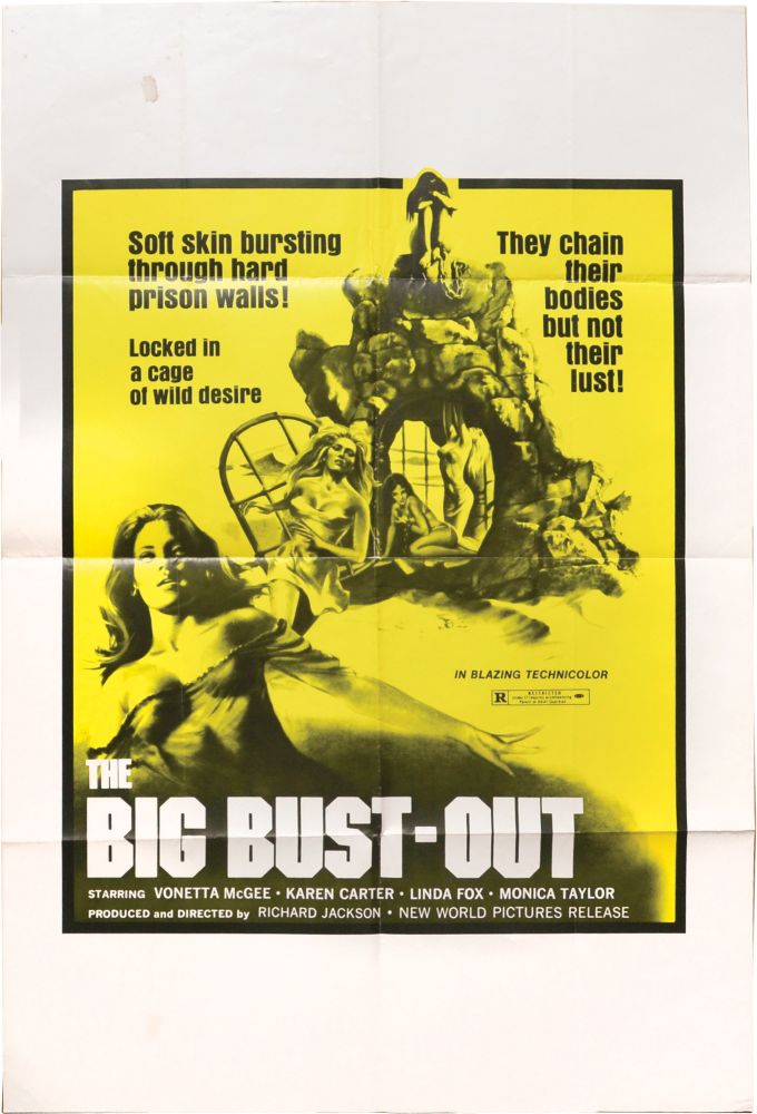 Book #128339] The Big Bust-Out (Original poster for the 1972 film). Richard Jackson, Sergio...
