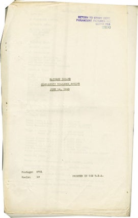 Book #128503] Rainbow Island (Original post-production script for the 1944 film). Ralph Murphy,...