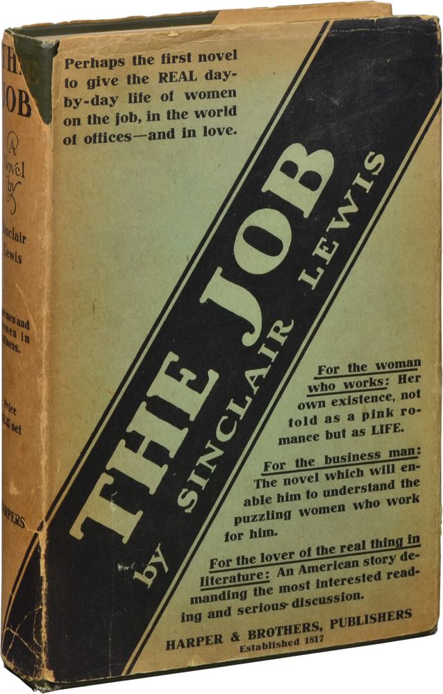 Book #128559] The Job (First Edition). Sinclair Lewis
