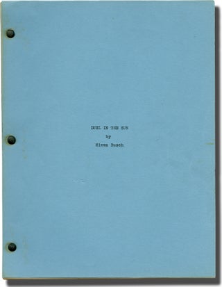 Book #129151] Duel in the Sun (Original treatment script for the 1946 film). Joseph Cotten...