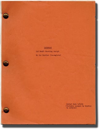 Book #129160] Daybreak (Original screenplay for an unproduced film). Fritz Lang, Jay Dratler,...