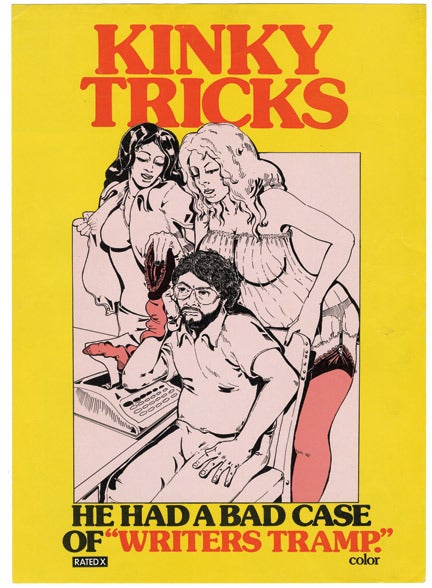 Archive of 66 pressbooks and ad supplements for hardcore adult films made between 1966-1987
