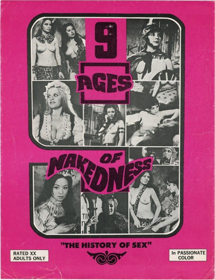 Archive of 66 pressbooks and ad supplements for hardcore adult films made between 1966-1987