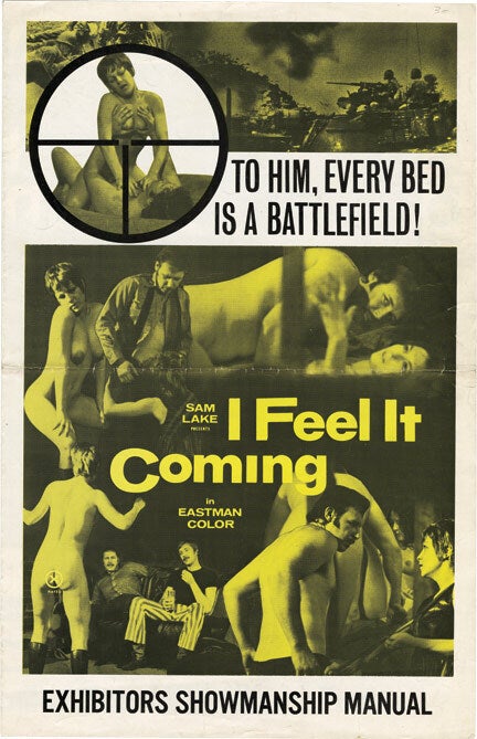 Archive of 66 pressbooks and ad supplements for hardcore adult films made between 1966-1987
