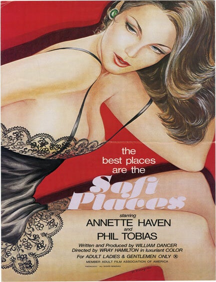 Archive of 66 pressbooks and ad supplements for hardcore adult films made between 1966-1987