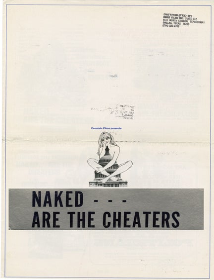 Archive of 66 pressbooks and ad supplements for hardcore adult films made between 1966-1987