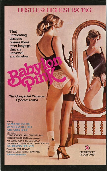 Archive of 66 pressbooks and ad supplements for hardcore adult films made between 1966-1987