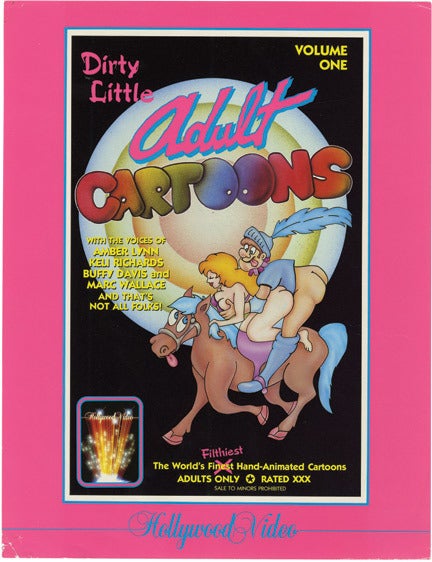 Archive of 66 pressbooks and ad supplements for hardcore adult films made between 1966-1987