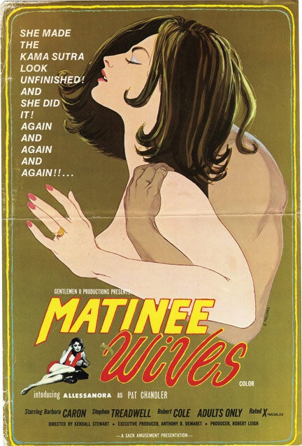 Archive of 66 pressbooks and ad supplements for hardcore adult films made between 1966-1987