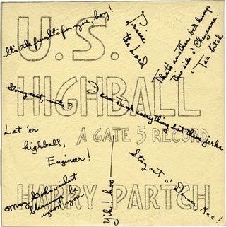 Book #129445] U.S. Highball |Gate 5 Records, Issue No. 6 (First pressing, inscribed to Amos Vogel...