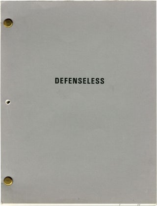 Book #129810] Defenseless (Original screenplay for the 1991 film). Sam Shepard Barbara Hershey,...