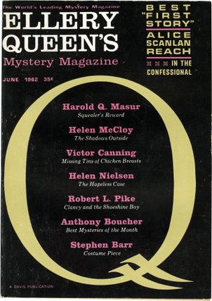 Book #129852] Ellery Queen's Mystery Magazine: June, 1962 (First Edition). Alice Scanlan, Helen...