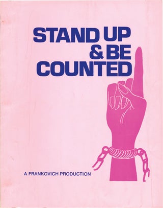 Book #130202] Stand Up and Be Counted (Original screenplay for the 1972 film). Stella Stevens...