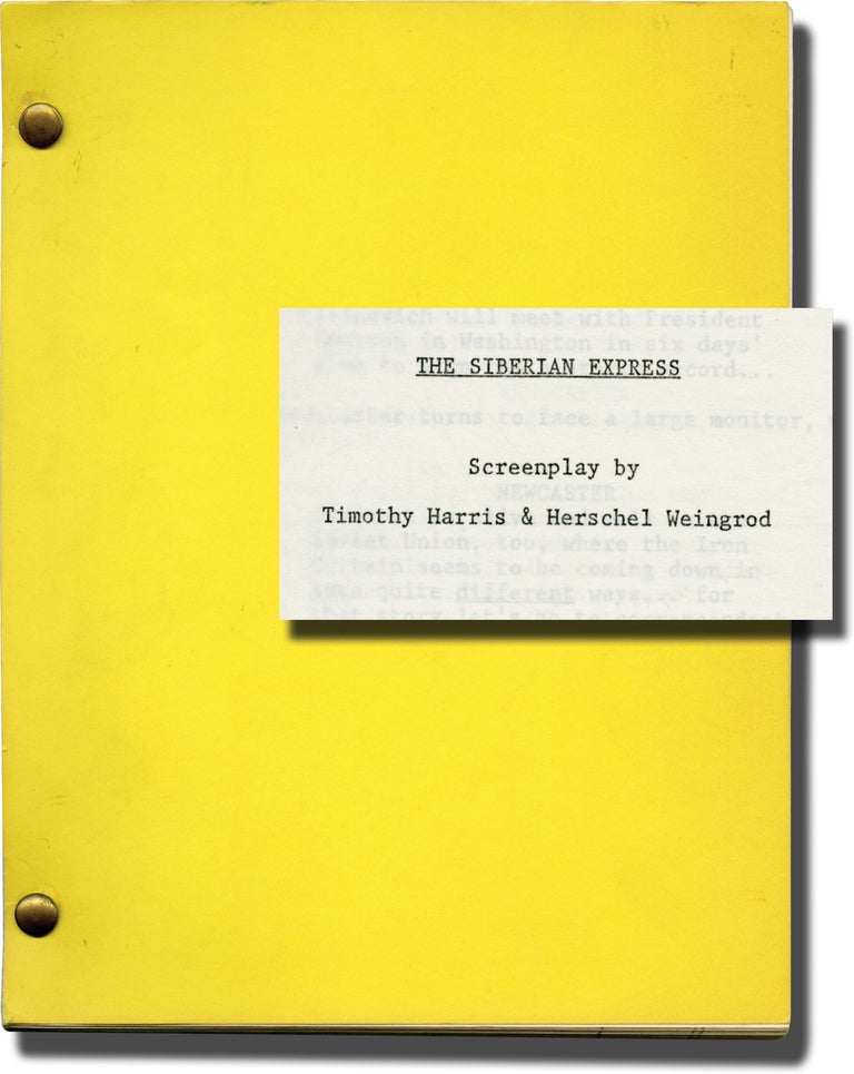 [Book #130298] The Siberian Express. Timothy, Laurence Mark Harris Herschel Weingrod, screenwriters, producer.