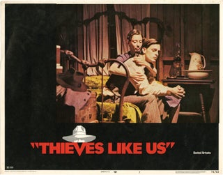 Book #130358] Thieves Like Us (Original lobby card from the 1974 film). Robert Altman, Joan...
