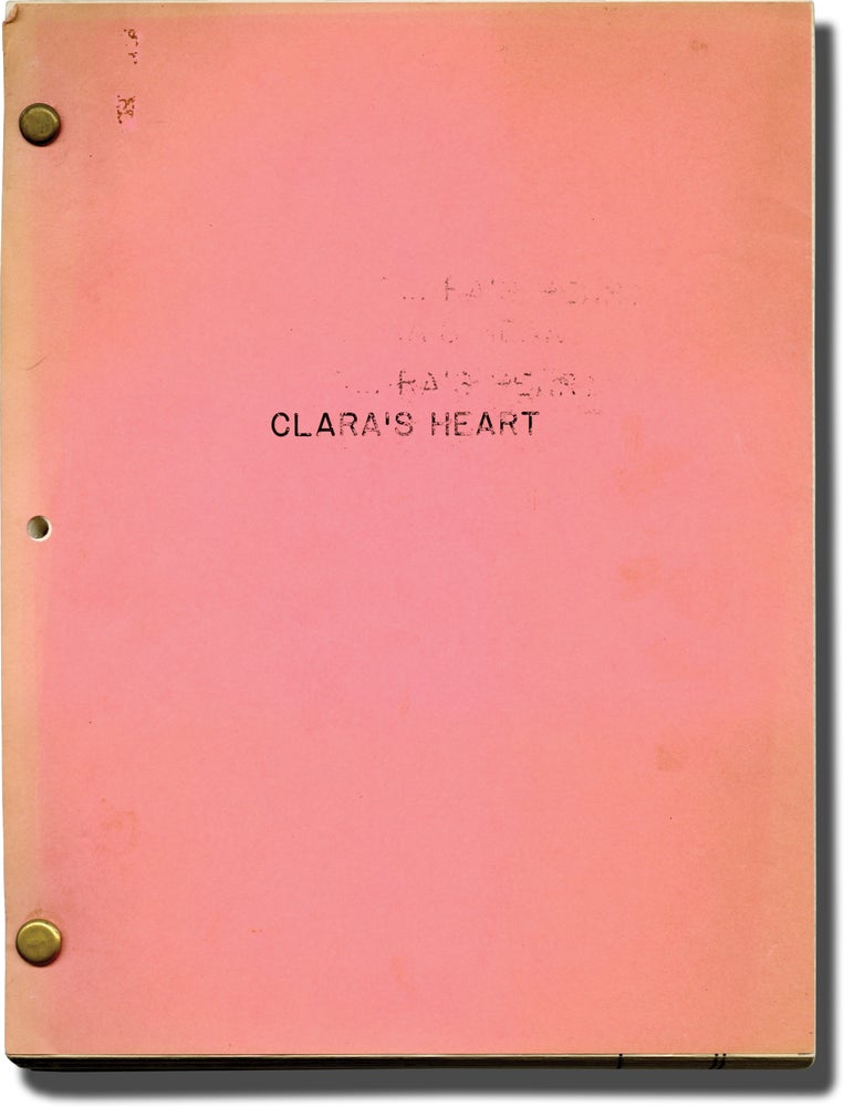 Book #130708] Clara's Heart (Original screenplay for the 1988 film). Robert Mulligan, Joseph...