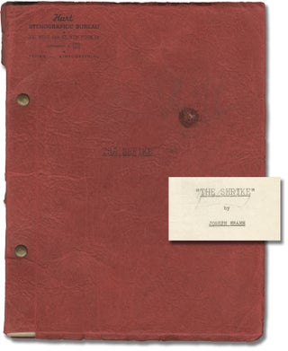 Book #130754] The Shrike (Original screenplay for the 1952 play, Van Heflin's copy). Joseph...