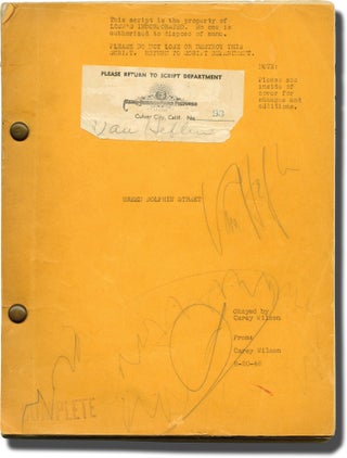 Book #130828] Green Dolphin Street (Original screenplay for the 1947 film, Van Heflin's working...