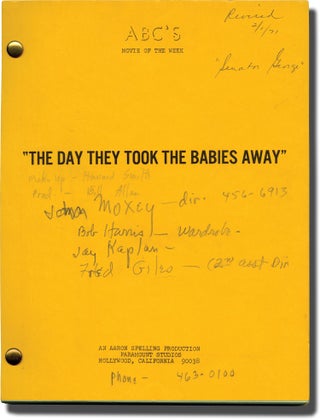 Book #130851] The Last Child [The Day They Took the Babies Away] (Original screenplay for the...