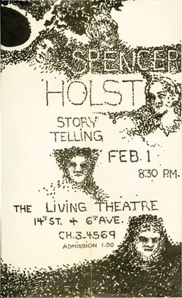 Book #131291] 25 Stories and Storytelling Flyer (Archive from reading at The Living Theatre on...