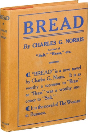 Book #131447] Bread (First Edition). Charles G. Norris
