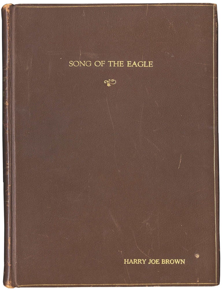 Book #131504] Song of the Eagle [The Beer Story] (Original screenplay for the 1933 film, producer...