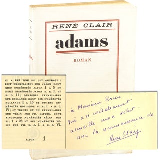 Book #131846] Adams [Star Turn] (First Edition, Large Paper Edition, Copy No. 1, inscribed)....